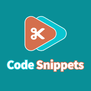 最新添加代码插件Code Snippets Pro下载, v3.6.5, GPL授权