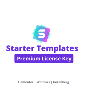 Key激活模板插件Premium Starter Templates出售，单站点
