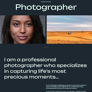 Photographer Portfolio 摄影师作品集